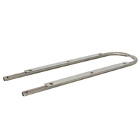 PFB8 Stainless Steel U Burner Precision Flame For MHP Charbroil Kenmore & Coleman 8000 - 9000 Series Grill Models